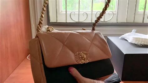 Unboxing My New 21P Chanel 19 in Caramel Brown Color